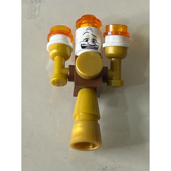 LEGO Disney Princess Belle Beast Lumiere Cogsworth Minifigure Set - Picture 4 of 10